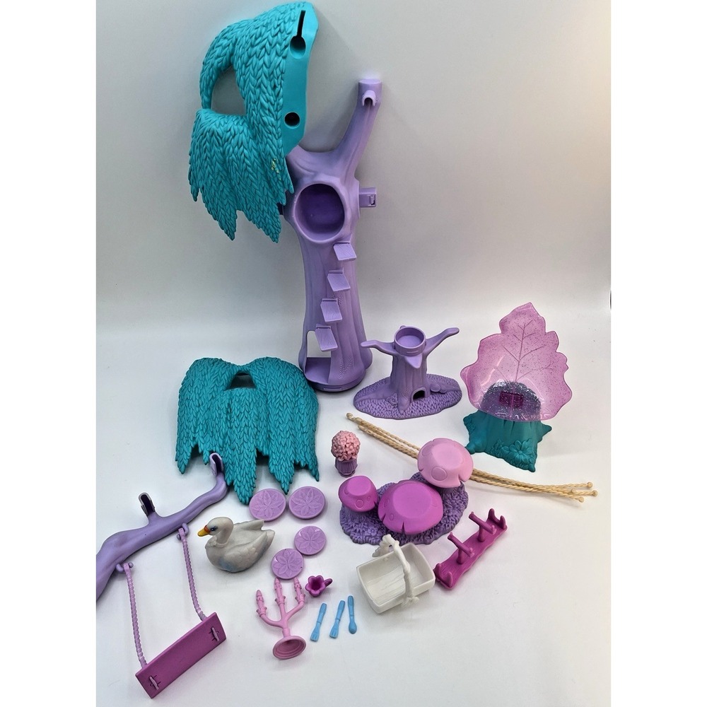Barbie Swan Lake Enchanted Forest Playset Mattel 2003 Replacement Parts Incomple